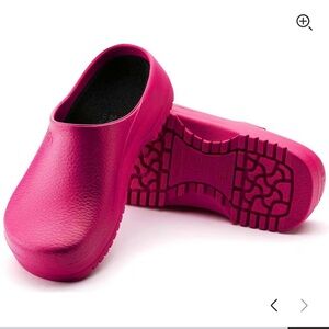 Birkenstock Fuchsia Mules
